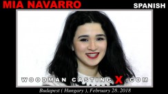 Casting of MIA NAVARRO video