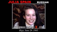 Download Julia Spain casting video files. Pierre Woodman undress Julia Spain, a  girl. 