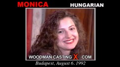 Watch our casting video of Monica. Erotic meeting between Pierre Woodman and Monica, a  girl. 