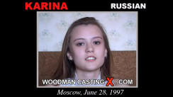 Watch Karina first XXX video. A  girl, Karina will have sex with Pierre Woodman. 