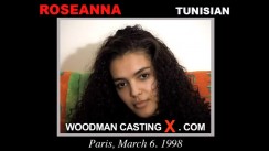 Download Roseanna casting video files. A  girl, Roseanna will have sex with Pierre Woodman. 
