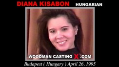 Watch our casting video of Diana Kisabon. Erotic meeting between Pierre Woodman and Diana Kisabon, a  girl. 
