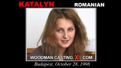 Download Katalyn casting video files. A  girl, Katalyn will have sex with Pierre Woodman. 