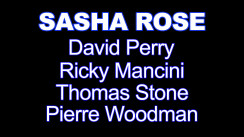 Sasha Rose - XXXX - Buttfucked by 4 men