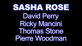 Sasha Rose - XXXX - Buttfucked by 4 men