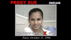 Download Peggy Sue casting video files. Pierre Woodman undress Peggy Sue, a  girl. 