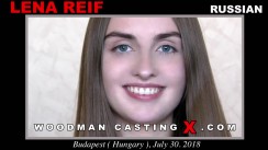 Access Lena Reif casting in streaming. A  girl, Lena Reif will have sex with Pierre Woodman. 