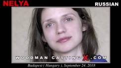 Download Nelya casting video files. A  girl, Nelya will have sex with Pierre Woodman. 