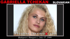 Casting of GABRIELLA TCHEKAN video
