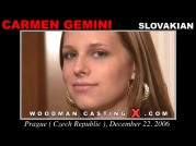 Casting of CARMEN GEMINI video