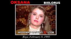 Check out this video of Oksana having an audition. Erotic meeting between Pierre Woodman and Oksana, a  girl. 
