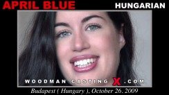 Casting of APRIL BLUE video