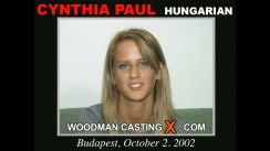 Access Cynthia Paul casting in streaming. Pierre Woodman undress Cynthia Paul, a  girl. 