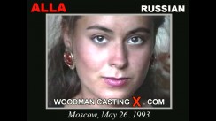 Watch our casting video of Alla. Erotic meeting between Pierre Woodman and Alla, a  girl. 