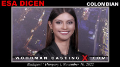 Access Esa Dicen casting in streaming. A  girl, Esa Dicen will have sex with Pierre Woodman. 