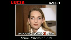 Watch our casting video of Lucia. Erotic meeting between Pierre Woodman and Lucia, a  girl. 