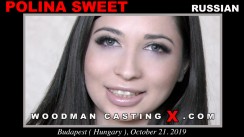 Casting of POLINA SWEET video