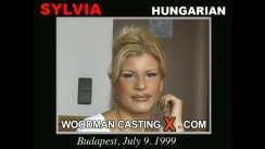 Access Sylvia casting in streaming. Pierre Woodman undress Sylvia, a  girl. 