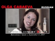 Casting of OLGA CABAEVA video