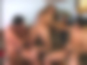 Show backstage realistation Gwendoline - Xxxx - Table + 2 Boys