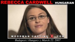 Casting of REBECCA CARDWELL video