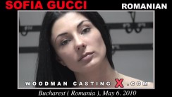 Download Sofia Gucci casting video files. Pierre Woodman undress Sofia Gucci, a  girl. 