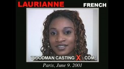 Access Laurianne casting in streaming. Pierre Woodman undress Laurianne, a  girl. 