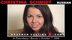 Watch Christina Schmidt first XXX video. Pierre Woodman undress Christina Schmidt, a  girl. 