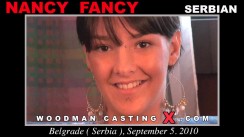 Watch our casting video of Nancy Fancy. Erotic meeting between Pierre Woodman and Nancy Fancy, a  girl. 