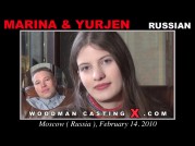 Casting of MARINA & YURJEN video