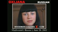 Watch our casting video of Oxijana. Erotic meeting between Pierre Woodman and Oxijana, a  girl. 