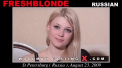 Casting of FRESHBLONDE video