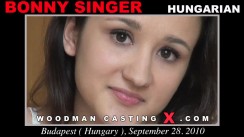Casting of BONNY SINGER video