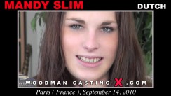 Casting of MANDY SLIM video
