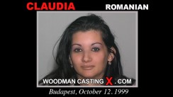 Watch Claudia first XXX video. Pierre Woodman undress Claudia, a  girl. 