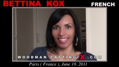 Casting of BETTINA KOX video