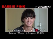 See the audition of Barbie Pink
