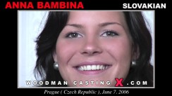 Casting of ANNA BAMBINA video