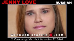 Access Jenny Love casting in streaming. A  girl, Jenny Love will have sex with Pierre Woodman. 