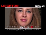 See the audition of Leighton