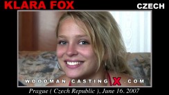 Casting of KLARA FOX video