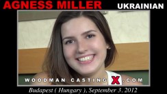 Watch our casting video of Agness Miller. Erotic meeting between Pierre Woodman and Agness Miller, a  girl. 