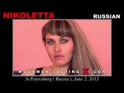 Casting of NIKOLETTA video