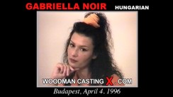 Look at Gabriella Noir getting her porn audition. Erotic meeting between Pierre Woodman and Gabriella Noir, a  girl. 