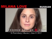 Casting of MILANA LOVE video