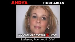 Download Andya casting video files. Pierre Woodman undress Andya, a  girl. 