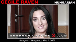 Download Cecile Raven casting video files. A  girl, Cecile Raven will have sex with Pierre Woodman. 