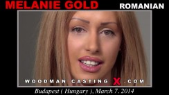 Look at Melanie Gold getting her porn audition. Erotic meeting between Pierre Woodman and Melanie Gold, a  girl. 