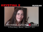Casting of KRYSTINA X video