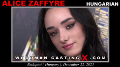 Casting of ALICE ZAFFYRE video